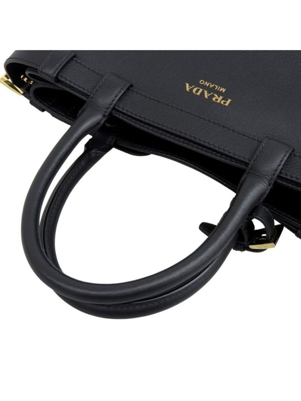 Prada 2-Way Tote Buckle Small Shoulder Bag - Picture 4 of 7